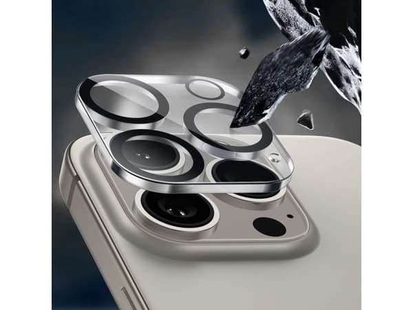 Tech-Protect kameraskydd CAM FIT+ för iPhone 14 / 14 Plus / 15 / 15 Plus CLEAR