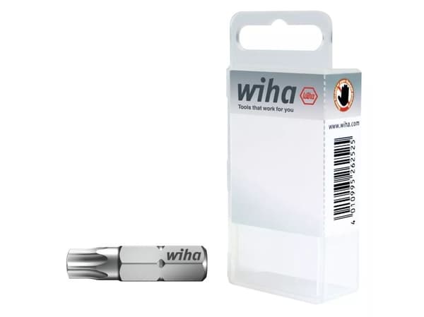 Wiha bits 25 mm, 1/4", TORX® T25, 10 stk. i boks