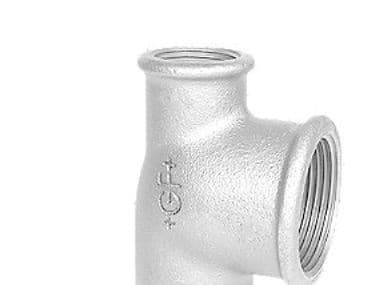 Tee galvaniseret 1 1/4 x 1 x 1