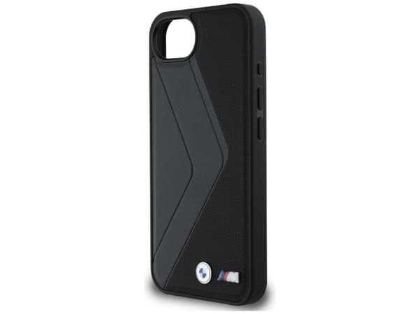 BMW oversized stripes MagSafe-deksel til iPhone 16e - svart
