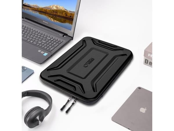 Tech-Protect Kevlar Pro laptopdeksel 13–14" - svart