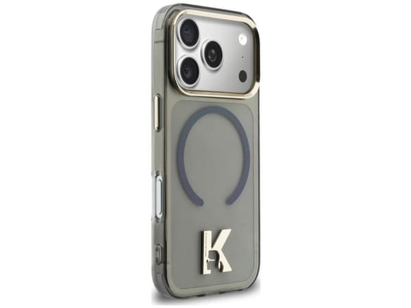 Karl Lagerfeld IML K Head Logo MagSafe-deksel for iPhone 17 Pro Max - sort