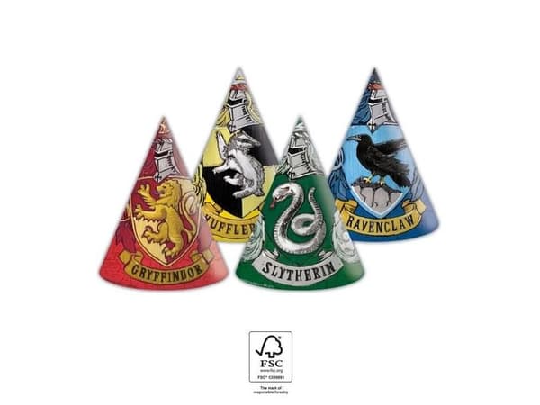 GoDan Harry Potter papirhetter MIX 6stk