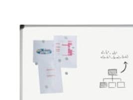 Whiteboard bi-office stålkeramisk 100 x 150 cm