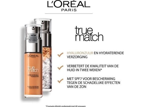 L'Oreal True Match Foundation 3.N Neutral Undertone 30ml