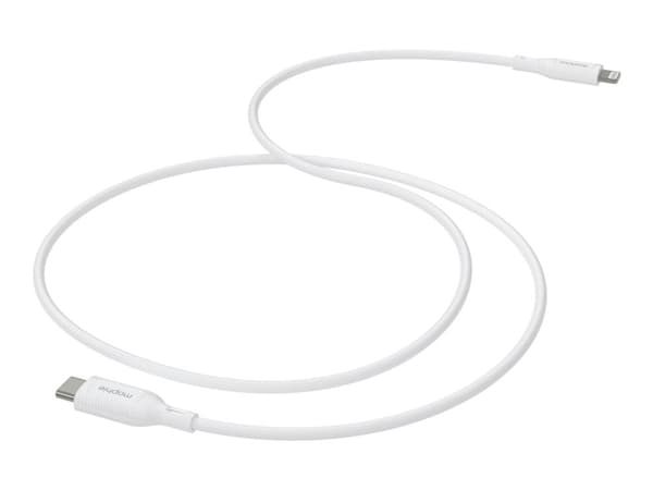 mophie Essentials USB-C till Lightning 2 m vit