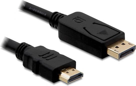 Delock - Adapterkabel - DisplayPort hane till HDMI hane