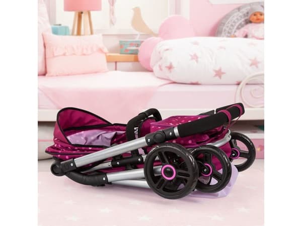 BAYER Combi sittvagn deep/spacer vinröd 18467