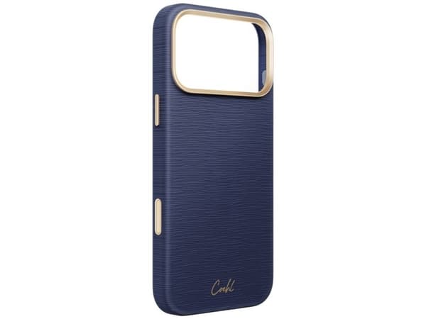 Etui UNIQ Coehl Mirelle do iPhone 18 Pro Max / 17 Pro Max Magnetic Charging niebieski