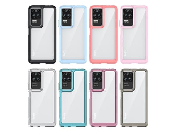 Outer Space Case Xiaomi Poco F4 5G case with flexible frame black