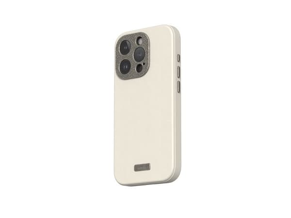 Moshi Napa för iPhone 15 Pro - Eggnog white