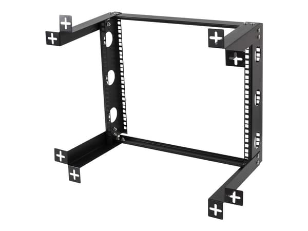 DELTACO 19-DTSR0509 - Rackfästen - väggmontering - 9U - 10"/19"