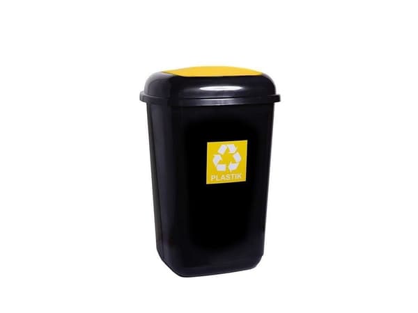 avfallsbeholder Plafor BIN 12 L gul