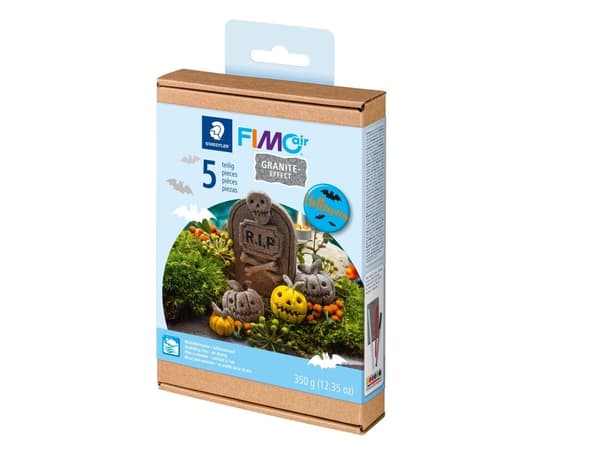 Fimo Air mixed sæt gravsten