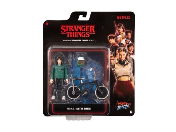 STRANGER THINGS FIGURE AND BIKE ASS