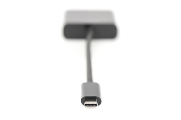 DIGITUS - Extern videoadapter - USB-C 3.1 - VGA - svart