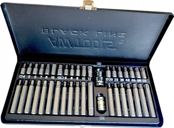 AWTOOLS BITSIT KUUSIOKOLO / TORX / SPLINE-SARJA 40 OSAA BL