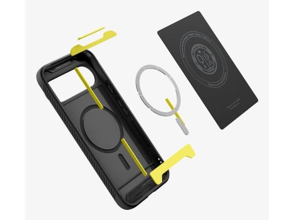 Spigen ACS09698, Etui, Google, Pixel 10 Pro, 16 cm (6.3"), Sort