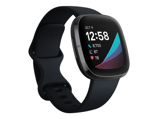 Fitbit Sense, AMOLED, Wi-Fi, GPS (satelliitti)