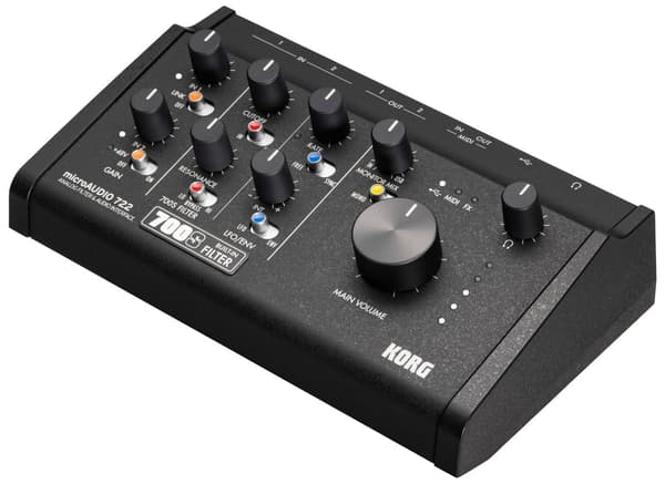 Korg microAUDIO 722 sound card, black