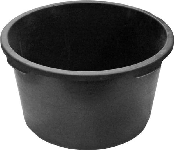 Beholder rund 90 l sort