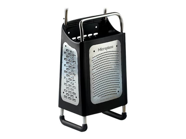 Microplane 4 Sided Box - Multi grater - 4 sides - svart