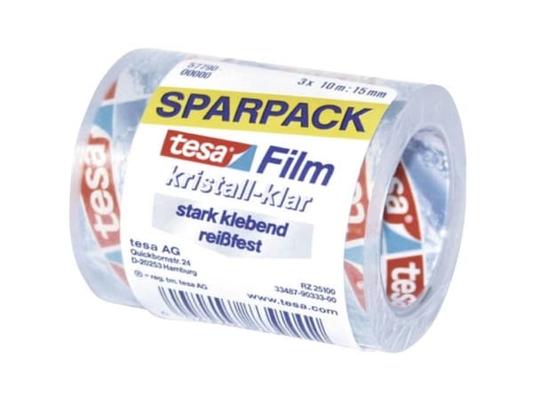 TESA Express, 50 m, Transparent, Polypropylen (PP), 50 mm
