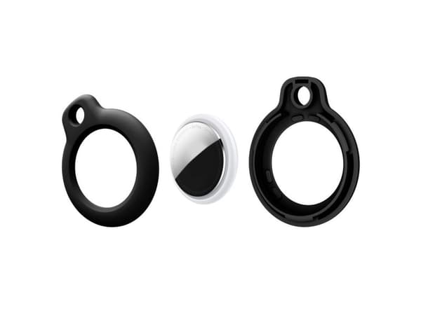 TECH-PROTECT ROUGH 2-pack Apple AirTag svart