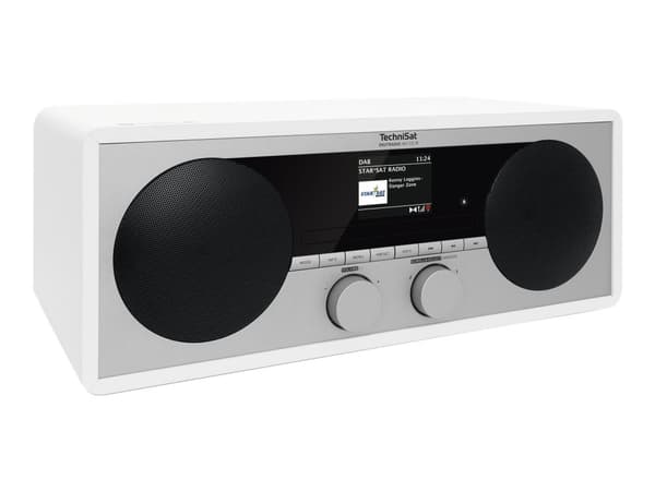 TechniSat DigitRadio 451 CD IR - Ljudsystem - 2 x 15 Watt - vit