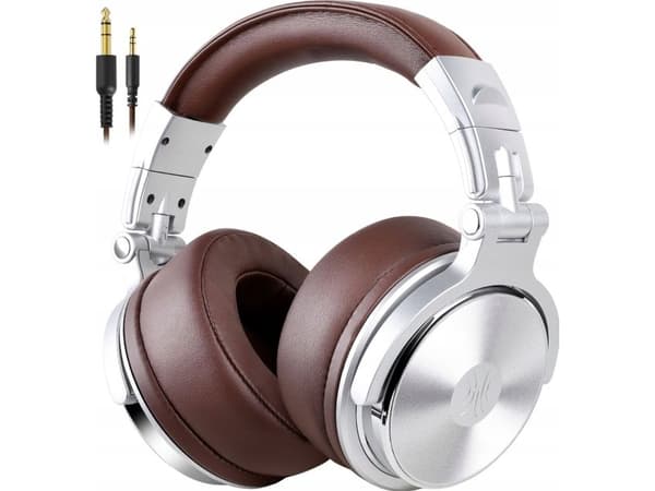 OneOdio OneOdio Pro40 Silver-Brown hörlurar (on-ear)