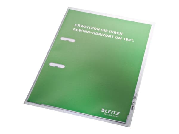 Leitz - L-formad mapp - för A4 (210 x 297 mm) - klar