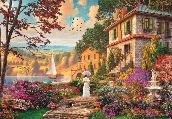 Pussel HQC Victorian Promenade 2026 – Compact, 500 bitar