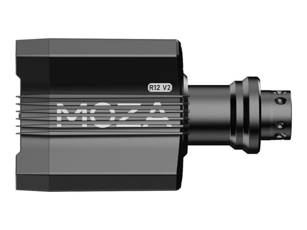 Moza Racing R12 - Ratpåsætningsbase for spilcontroller - direkte drev - sort