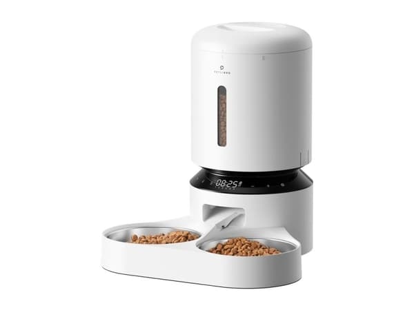 Petlibro Granary foderautomat med dubbel skål 5L (vit)