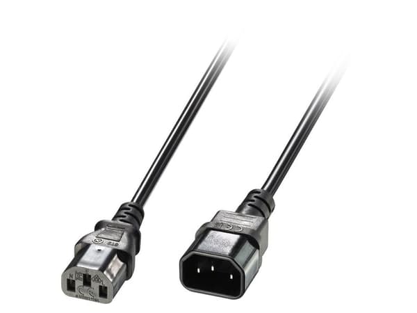 Lindy 30321, 1 m, C14 coupler, C13 coupler