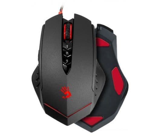 A4Tech Bloody V8m - Mus - optisk - 8 knapper - kablet - USB