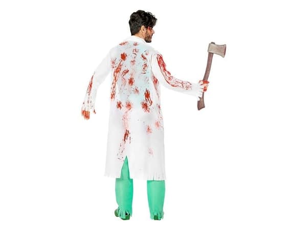 Zombie kirurg kostume