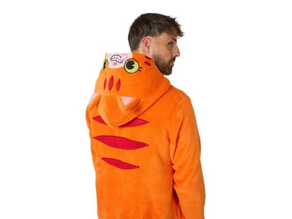 Orange kattdräkt