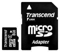 Transcend Premium - Flashminnekort - 4 GB - Class 10 - 133x - microSDHC