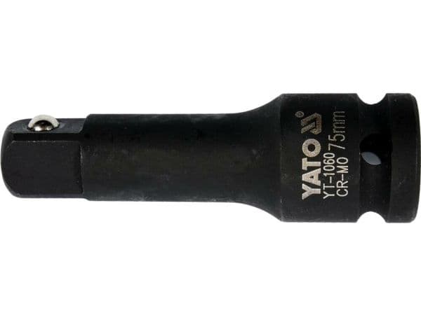 YATO forlængerled 1/2" slagværk 75 mm