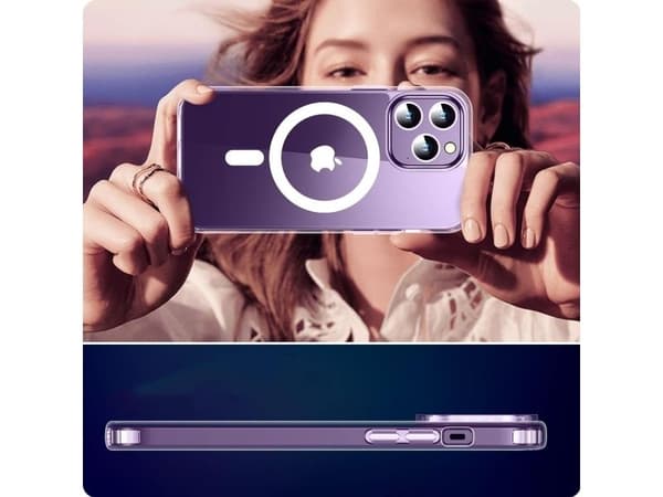 Tech-Protect Flexair Hybrid Magsafe do iPhone 15 Pro Max Clear