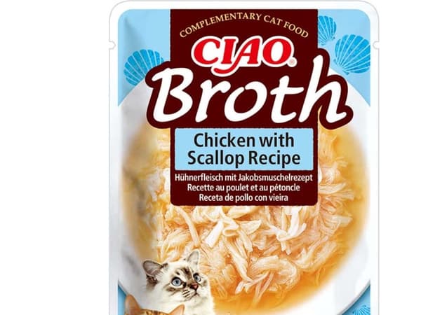 Ciao Broth Chicken with Scallop Recipe Våtfoder