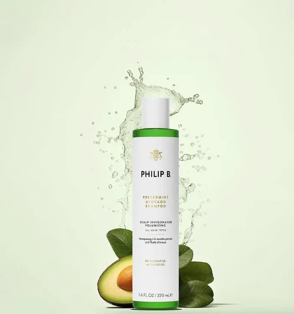 Philip B. Peppermint & Avocado Volumizing & Clarifying Shampoo  220 ml
