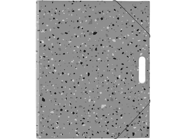 MFP papirmappe for tegninger A4 terrazzo grå 5371059