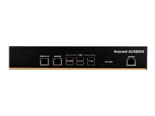 Avocent ACS Advanced Console Server ACS8032MDAC-400 - Konsollserver - 32 porter - 1GbE, RS-232 - 1U
