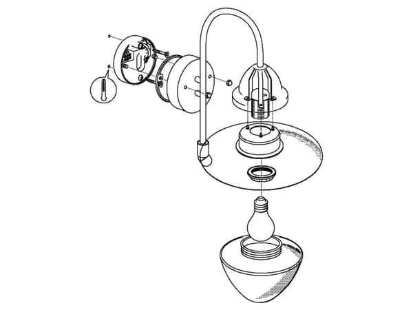 EGLO SIDNEY UDE VÆG RS SENSOR