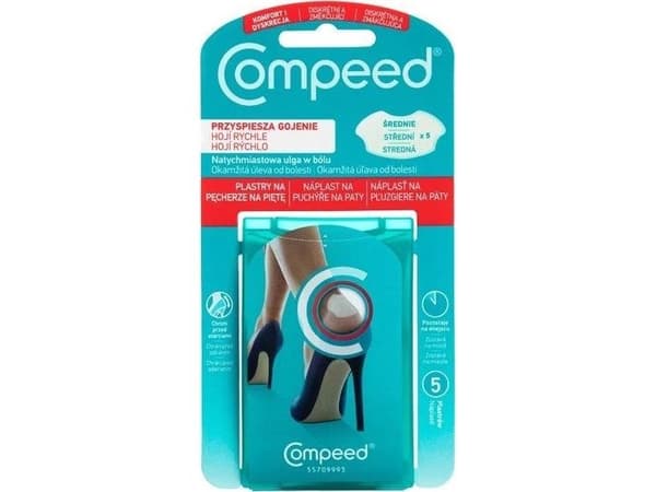 COMPEED plaster for blemmer på hæler 5 stk