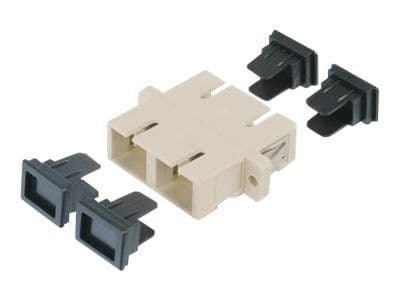 DIGITUS - Verkkoliitin - SC multimode (naaras) - SC multimode (naaras) - valokuitu - harmaa