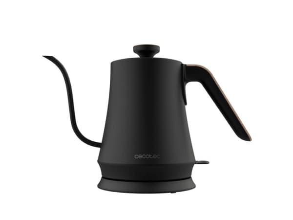 Cecotec Thermosense 500, 1 l, 1200 W, Sort, Rustfritt stål, Trådløs