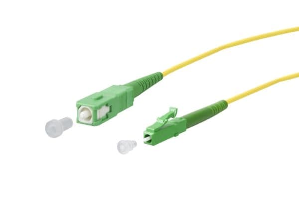 METZ CONNECT OpDAT patchkabel, SC-S APC/LC-S APC OS2, 3 m